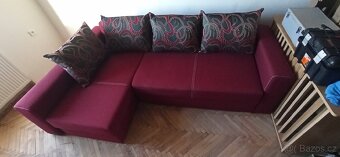 Rozkládací sedačka s úložným prostorem - 9