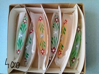 Staré ozdoby, ozdoby vánoční, vánoční ozdoby, baňky - 9