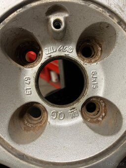 Originální alu sada Opel r15 - 9