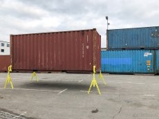 Přídavné nohy na lodní kontejner - překládání kontejneru č.1 - 9