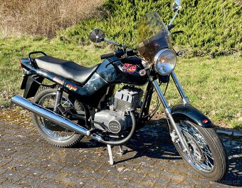 Jawa 350/640, jen 820 km, top stav, český TP - 9