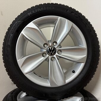 VW PASSAT B8 5x112 R17 ET40+ZIMNÍ 215/55R17 6/5mm - 9