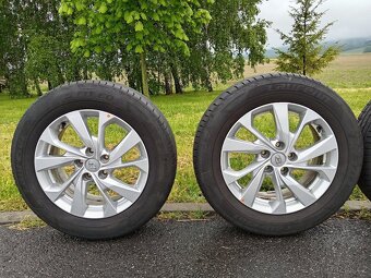 Originál ALU kola Hyundai Tucson R17 + letní pneu - 9