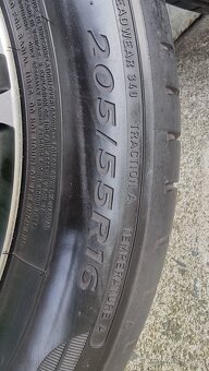 Alu kola včetně pneu 205/55 R16 - 9