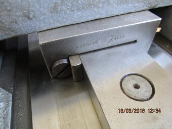 Pravítko soustruhu  R5  - 9