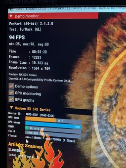 RX 570 Sapphire Nitro+ 8GB - 9