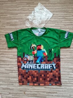 Triko Minecraft vel. 134 a 146 - 9