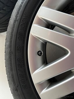 Originál alu disky BMW 245/50 R, letní - 9