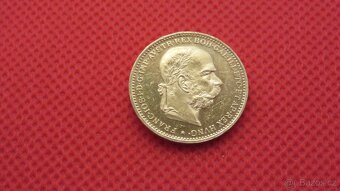 Zlaté mince 10,20,100 koruna Františka Josefa I - 9