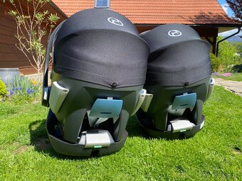 Prodám 2ks autosedačky Cybex Atom 5 0-13kg - 9
