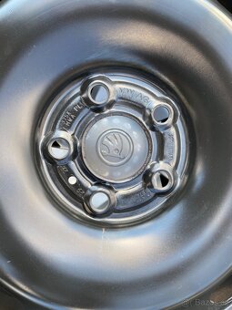 Sada originálních kol Škoda 5x100 r16, pneu 205/55 r16 - 9