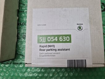 zadní parkovací asistent Škoda Rapid - 9