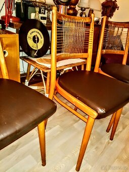 Retro židle Ton závod Jitona - 9