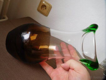 VÁZA - LADISLAV PALEČEK - ŠKRDLOVICE -HUTNÍ SKLO 2 - 9