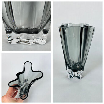 Rosenthal Autorská váza 14 cm, Flux Grau - 9