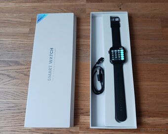 CHYTRÉ HODINKY UHOOFIT P45 ČERNÉ - ZÁNOVNÍ STAV - 9