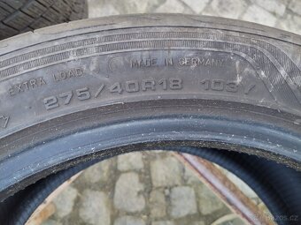 275/40/18 letni pneu PIRELLI a GOODYEAR 275/40 R18 - 9