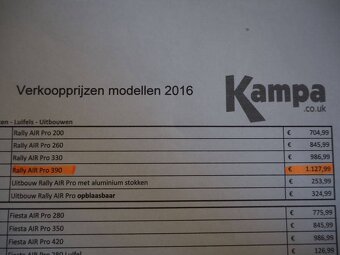 nafukovací předstan KAMPA RALLY AIR PRO 390 - 9
