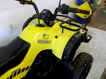 ATV Shineray XY 200 ST nové v ČR, jen 300km Výrobní STAV - 9