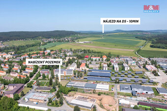 Prodej komerčního pozemku, 969 m², Strašice - 9