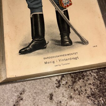 Obrazy dánských uniform z roku 1917 - 9
