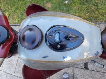 Jawa 350/18 pérák 1951 s TP v patině po rekonstrukci. - 9