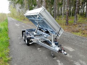 Nákladní jednostraně sklopný přívěs 2,7t - 9
