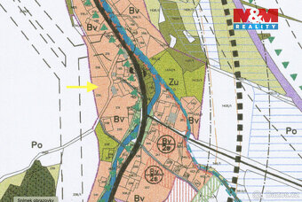 Prodej pozemku k bydlení, 1442 m², Vápenná - 9
