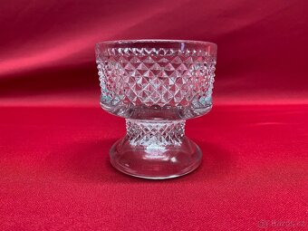 sklenice retro sklenice sada československé sklo pohár - 9