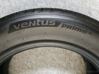 4x ZÁNOVNÍ 205/55 R16 Letní pneu Hankook Ventus prime 4 - 9