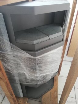 Krbová kamna rohová - 9