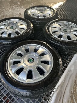 Alu Kola Škoda 5x100 R16 Ronal Metallica - 9