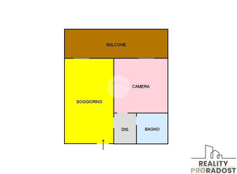 Prodej bytu 2+kk 45 m² Montesilvano, Itálie - 9