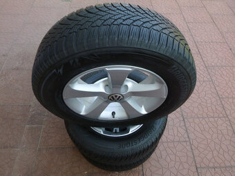Zimní alu sada originál VW Tiguan 5x112 6,5Jx16 ET33 - 9