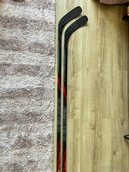 ✅ NOVÉ HOKEJKY BAUER TRACER - RED - 170 CM - 82 F - P88 ✅ - 9