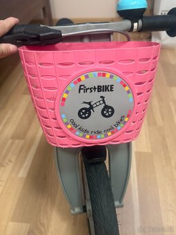 First bike s brzdou + košík + zvoneček - 9