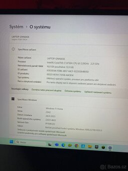 Lenovo Legion Y530-15ICH Černý Herní Notebook - 9