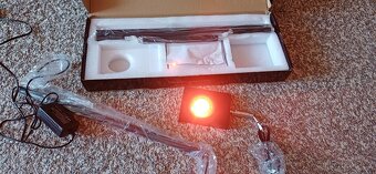 Led stojací lampa, svetlo zelený, oranžový, červený - 9