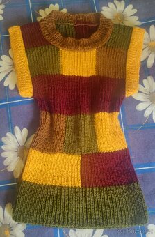 RUČNĚ PLETENÁ, NOVÁ, OBJEMNÁ ŠÁLA-PLÉD: 2,2metru x 36cm - 9