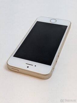 iPhone SE 128gb gold. Top stav. Baterie 87%. Záruka 6 měsíců - 9