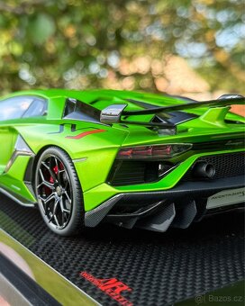 MR Collection - Lamborghini Aventador SVJ, Verde Alceo, 1:18 - 9