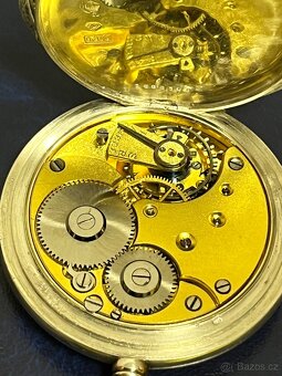 Omega kapesni stribrne starozitne hodinky - 9
