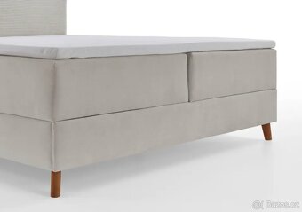 Boxspring postel MEMPHIS s úložným prostorem - 9