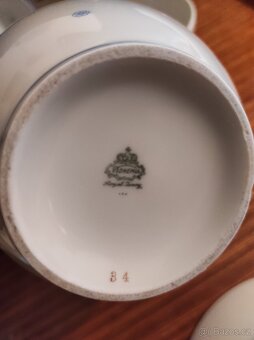 Čajová souprava - starožitnost - 9