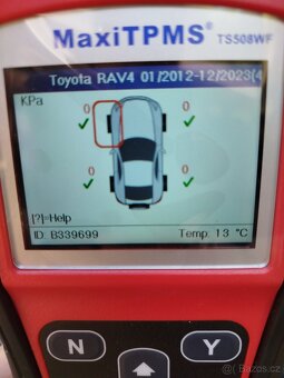 ALU originál Toyota RAV4 5x114,3 R17 7J ET39 - 9