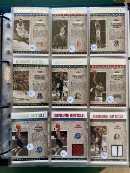 NBA karty (limitky,podpisovky, dresovky) - 9