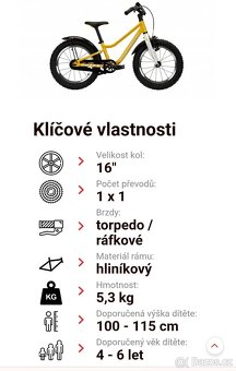Prodám dětské kolo Corratec, hliníkový rám - 9