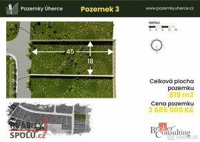 Prodej, pozemky/bydlení, 819 m2, Úherce , Plzeň-sever [ID 39 - 9