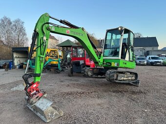 Terex TC48 2014 Minibagr 5T Powertilt + 2x Lžíce - 9