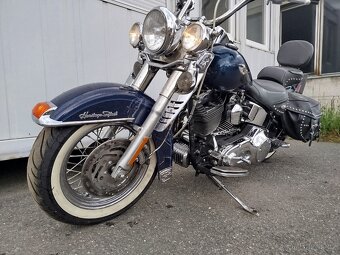 Harley Davidson heritage softail FLSTC - 9